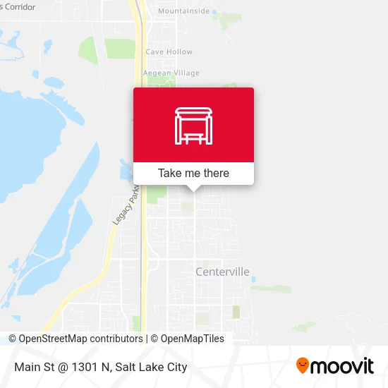 Main St @ 1301 N map