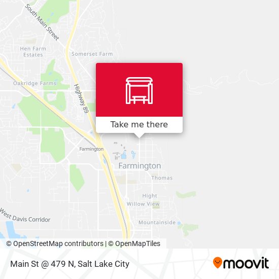 Main St @ 479 N map