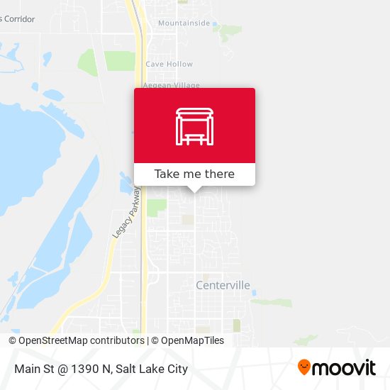 Main St @ 1390 N map