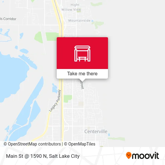 Main St @ 1590 N map