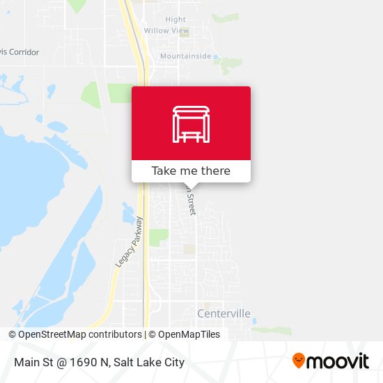 Mapa de Main St @ 1690 N
