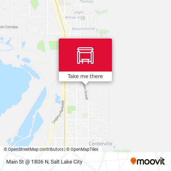 Mapa de Main St @ 1806 N