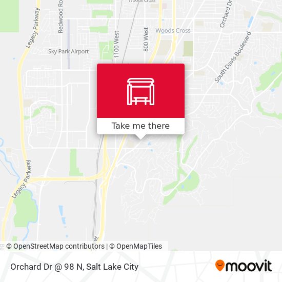 Mapa de Orchard Dr @ 98 N