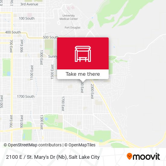2100 E / St. Mary's Dr (Nb) map