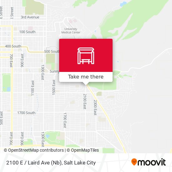 2100 E / Laird Ave (Nb) map