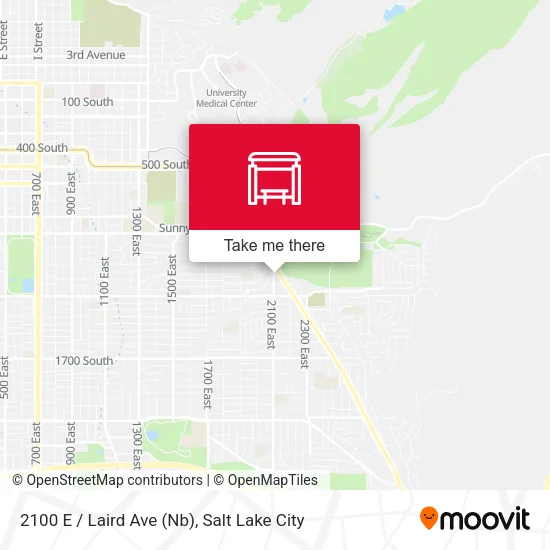 2100 E / Laird Ave (Nb) map