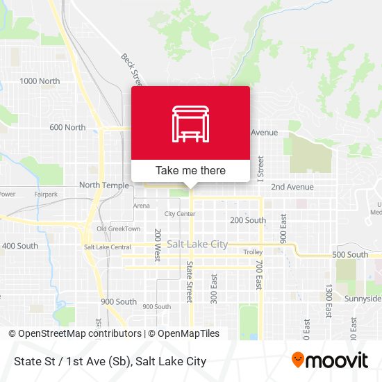State St / 1st Ave (Sb) map