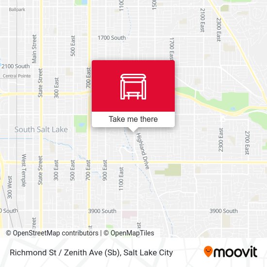 Richmond St / Zenith Ave (Sb) map