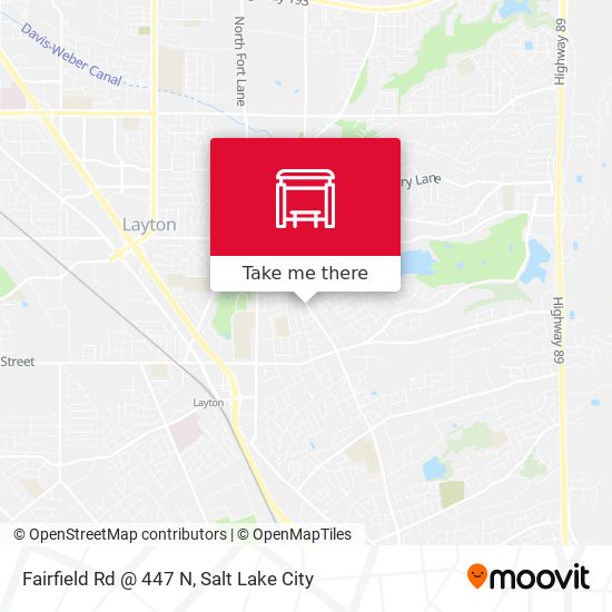 Fairfield Rd @ 447 N map