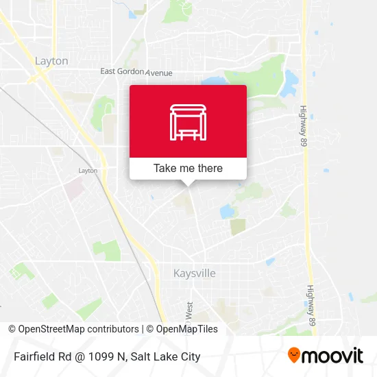 Fairfield Rd @ 1099 N map