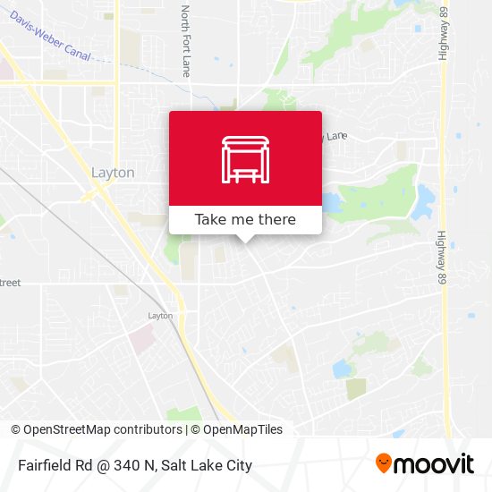 Fairfield Rd @ 340 N map