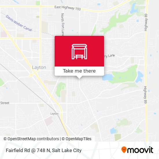 Fairfield Rd @ 748 N map
