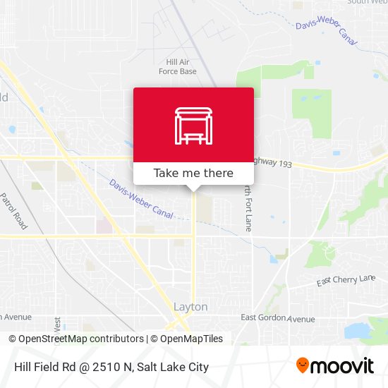 Hill Field Rd @ 2510 N map