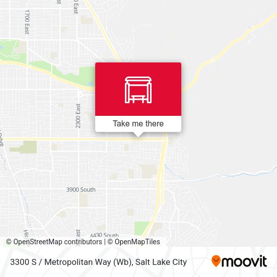 3300 S / Metropolitan Way (Wb) map