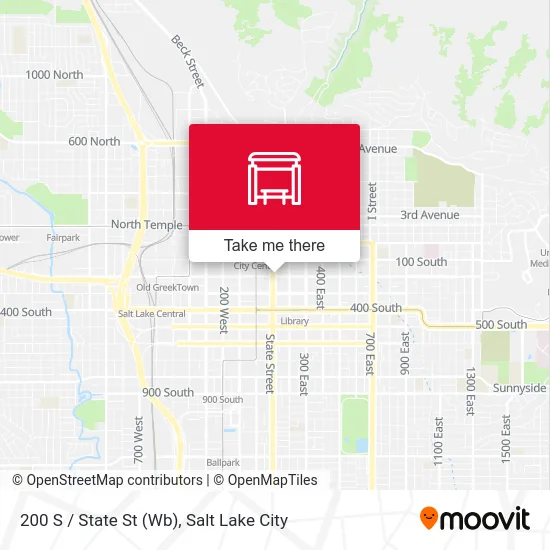 200 S / State St (Wb) map