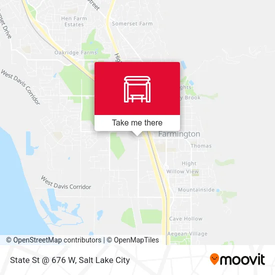 State St @ 676 W map