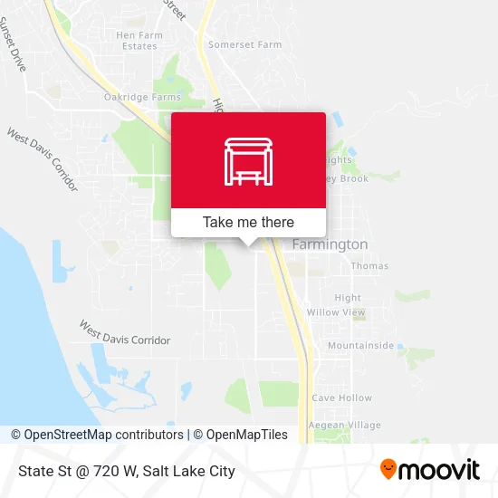 State St @ 720 W map