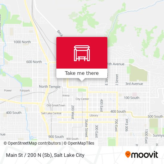 Mapa de Main St / 200 N (Sb)