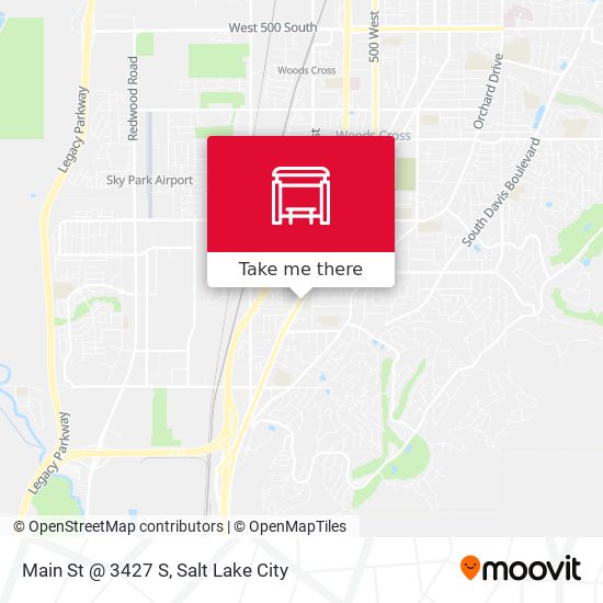 Main St @ 3427 S map