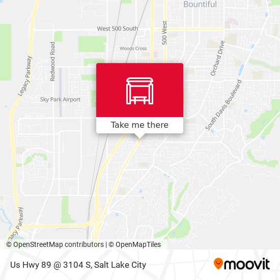Us Hwy 89 @ 3104 S map