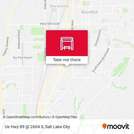 Mapa de Us Hwy 89 @ 2604 S