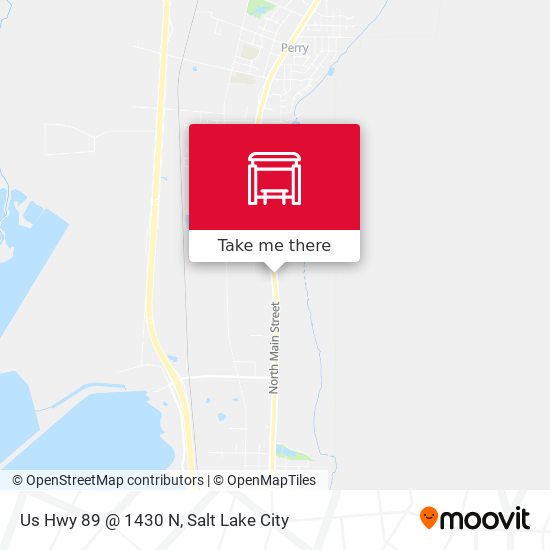 Us Hwy 89 @ 1430 N map