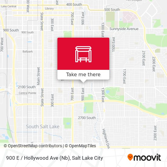 900 E / Hollywood Ave (Nb) map