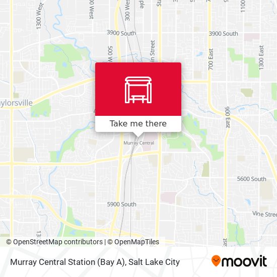 Murray Central Station (Bay A) map