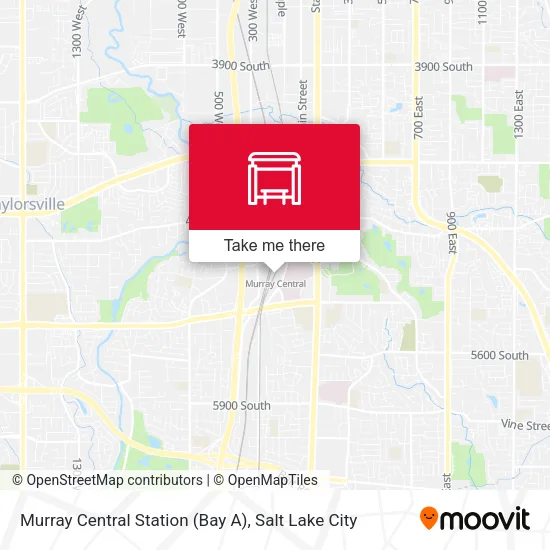 Murray Central Station (Bay A) map