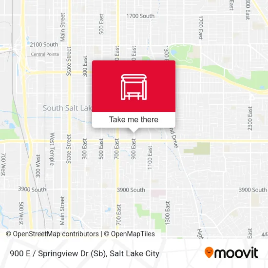 900 E / Springview Dr (Sb) map