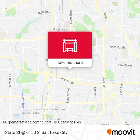 State St @ 6150 S map