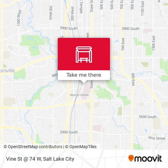 Vine St @ 74 W map