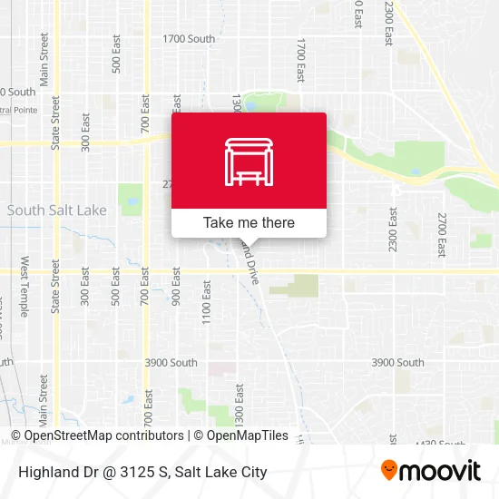 Highland Dr @ 3125 S map