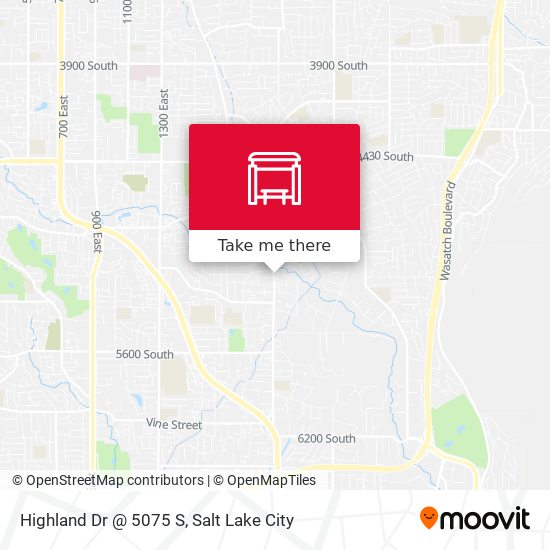 Highland Dr @ 5075 S map