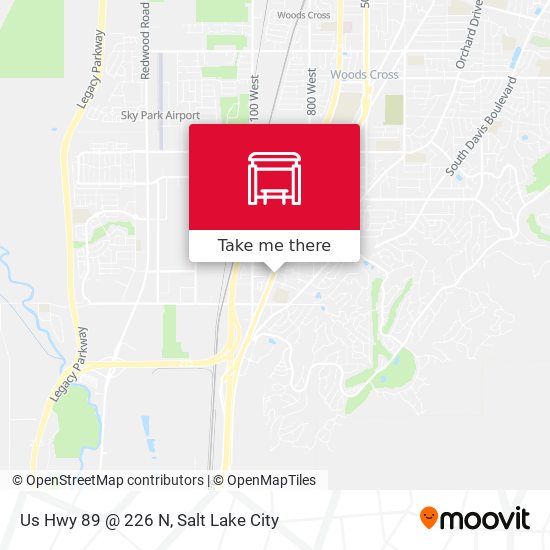 Mapa de Us Hwy 89 @ 226 N