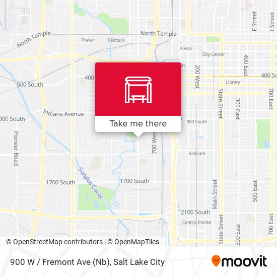 Mapa de 900 W / Fremont Ave (Nb)