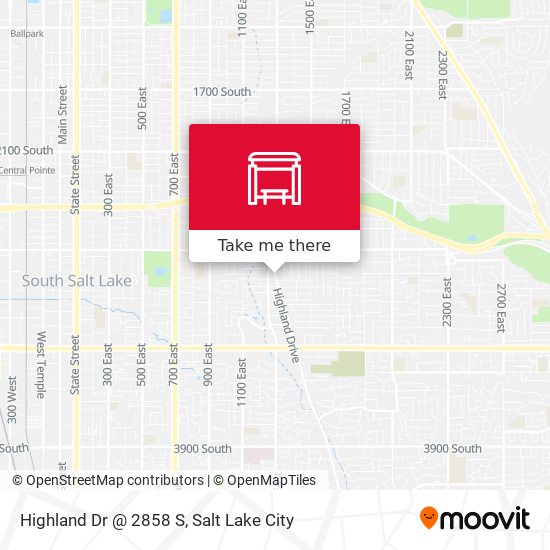 Mapa de Highland Dr @ 2858 S