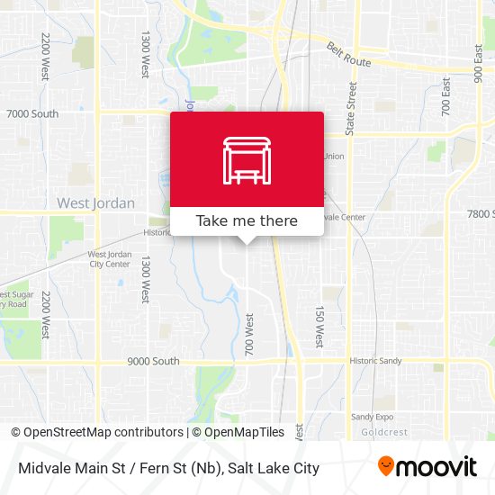 Midvale Main St / Fern St (Nb) map