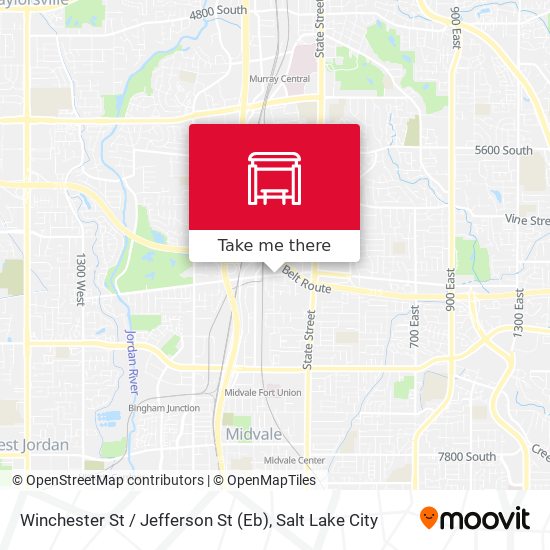 Winchester St / Jefferson St (Eb) map