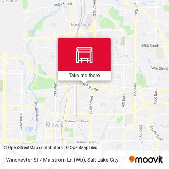 Winchester St / Malstrom Ln (Wb) map