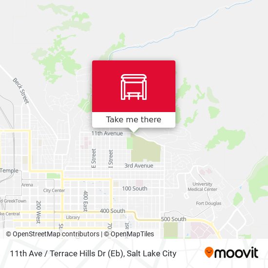11th Ave / Terrace Hills Dr (Eb) map