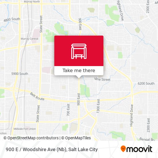 Mapa de 900 E / Woodshire Ave (Nb)
