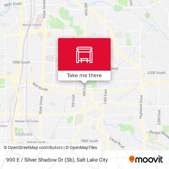 Mapa de 900 E / Silver Shadow Dr (Sb)