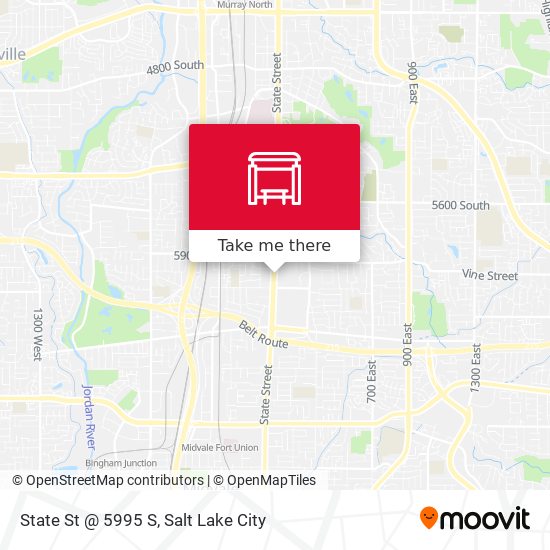 State St @ 5995 S map