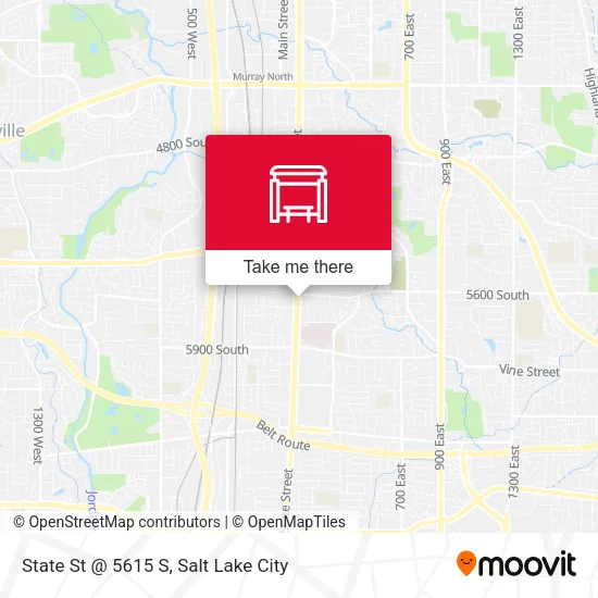 State St @ 5615 S map