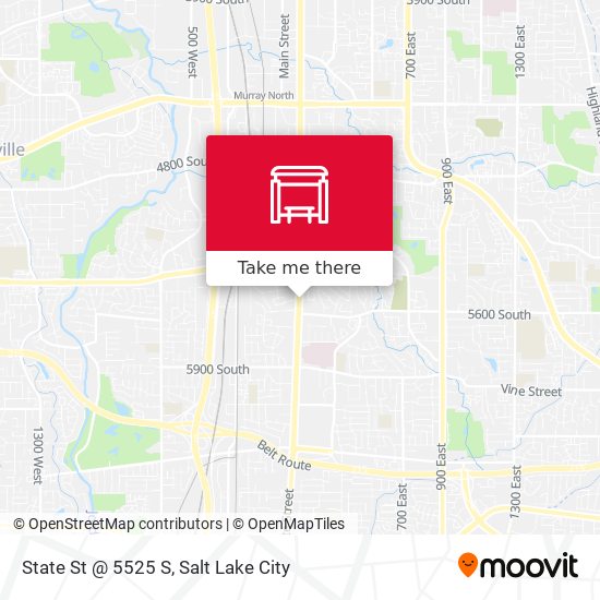 Mapa de State St @ 5525 S