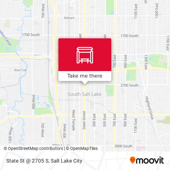 Mapa de State St @ 2705 S