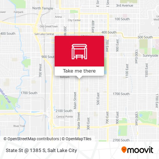 State St @ 1385 S map