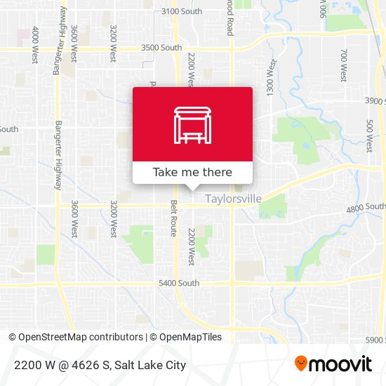 2200 W @ 4626 S map