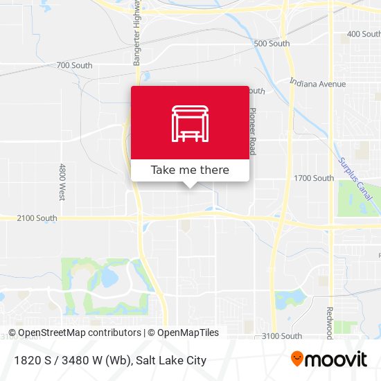 1820 S / 3480 W (Wb) map